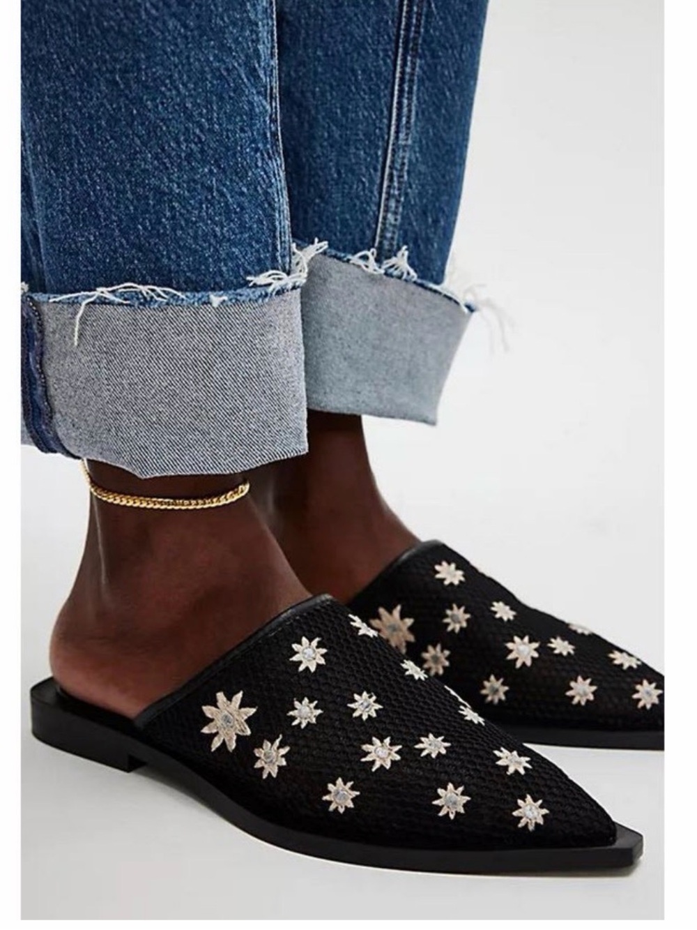 Free People Daisy Mule - Size 6.5. Like new.
